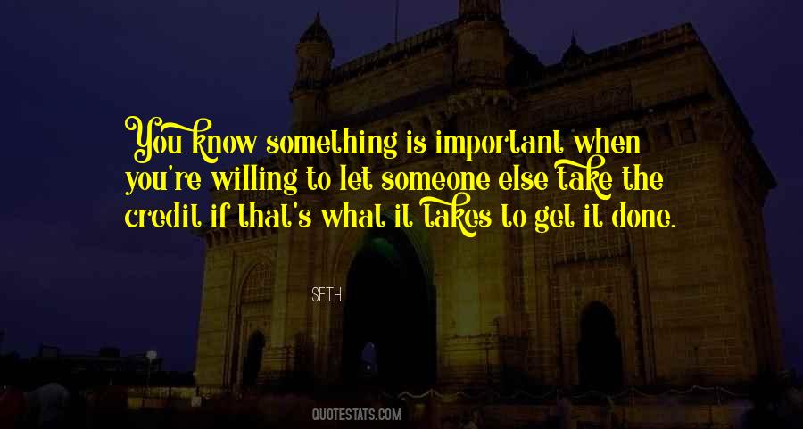 If Something Important You Quotes #250695