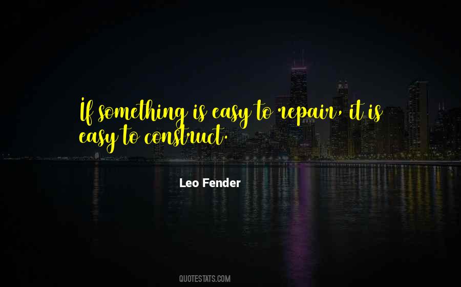 If Something Is Easy Quotes #1216856