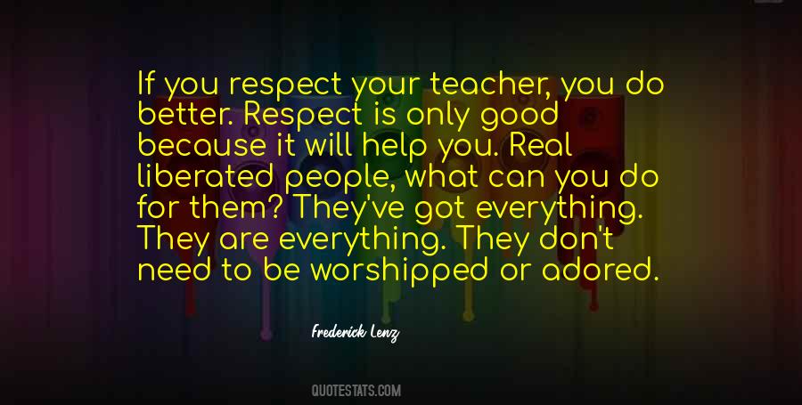 If They Don't Respect You Quotes #1731330