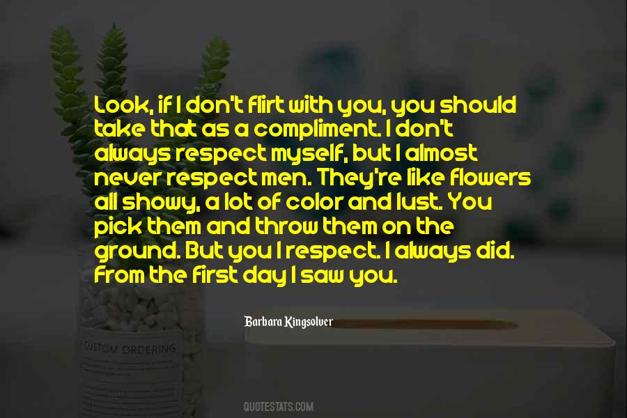 If They Don't Respect You Quotes #692888