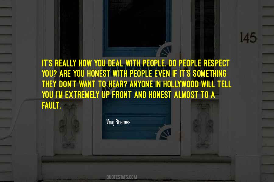 If They Don't Respect You Quotes #786686