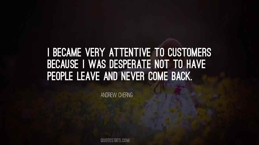 If They Leave And Come Back Quotes #110100