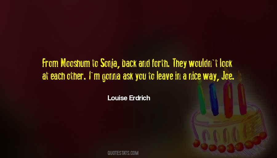 If They Leave And Come Back Quotes #113189