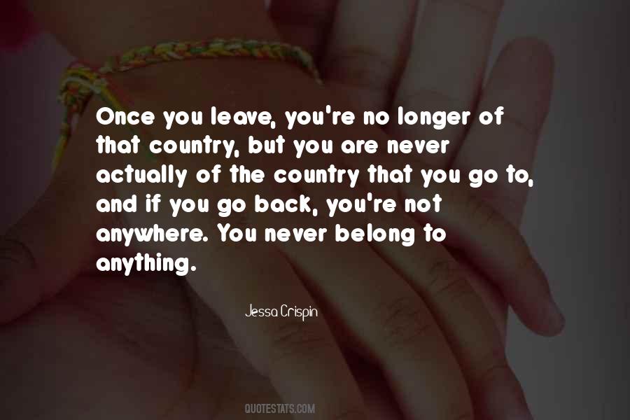 If They Leave And Come Back Quotes #29658