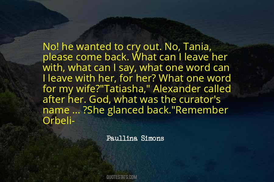 If They Leave And Come Back Quotes #51841