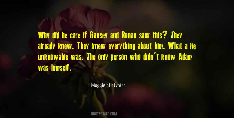 If They Only Knew Quotes #444420