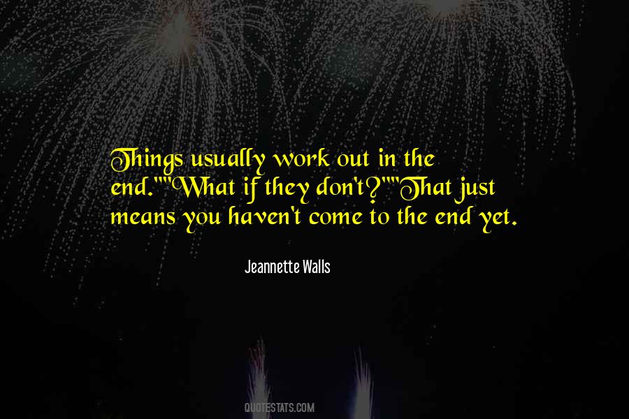 If Things Don't Work Out Quotes #331954