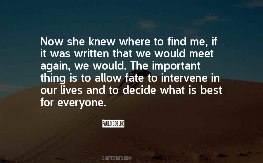 If We Meet Again Quotes #1309955