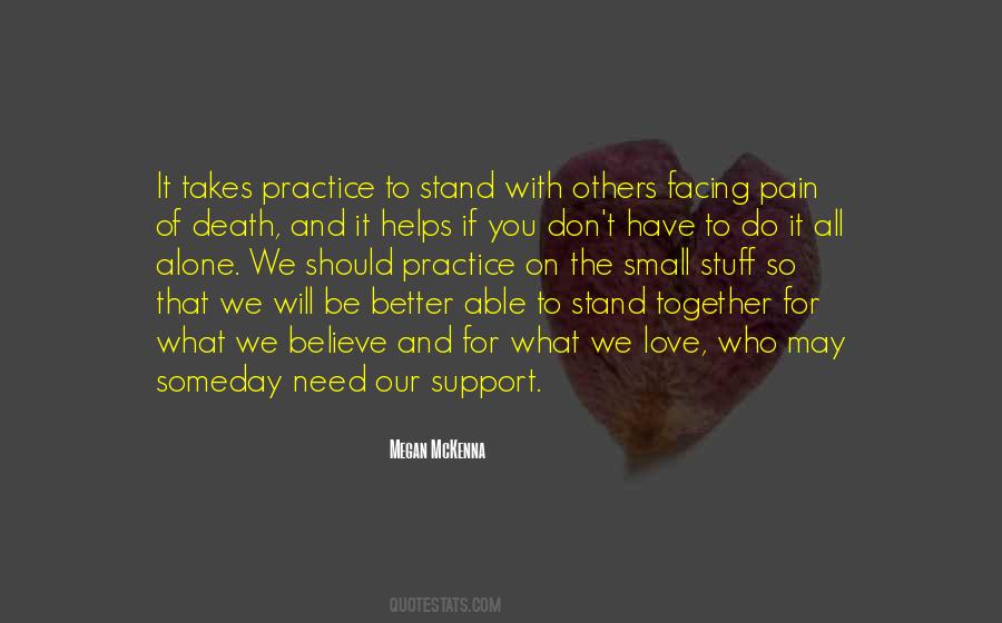 If We Stand Together Quotes #1835433