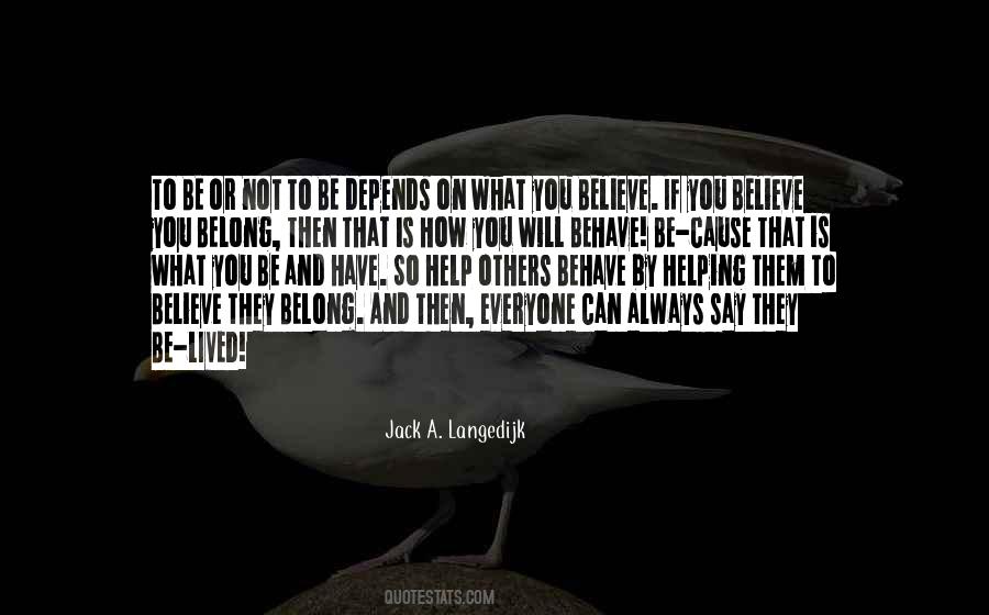 If You Believe Quotes #1350987