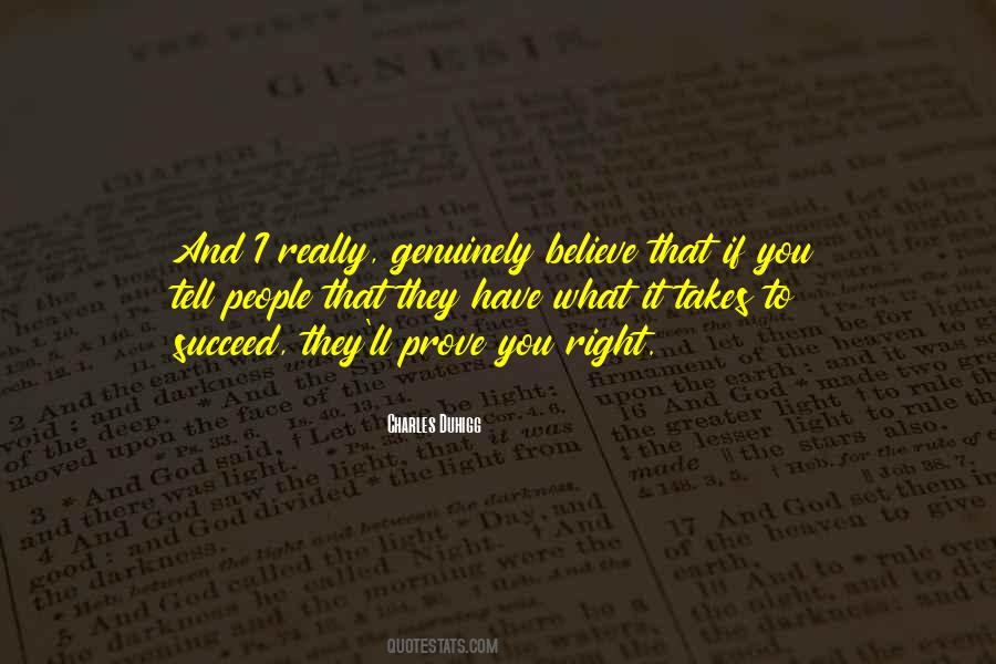 If You Believe You Will Succeed Quotes #438389