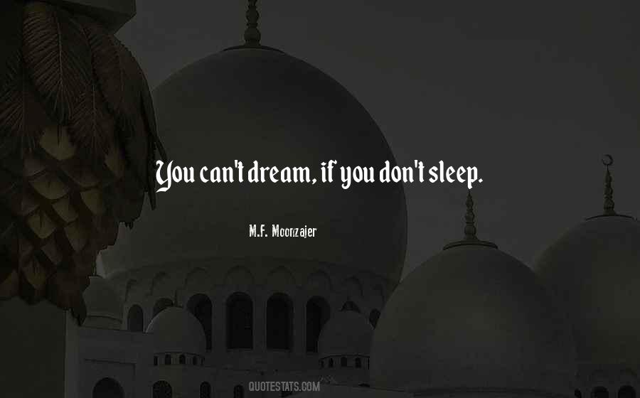 If You Can Sleep Quotes #210124