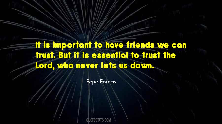 If You Can't Trust Your Friends Quotes #286194