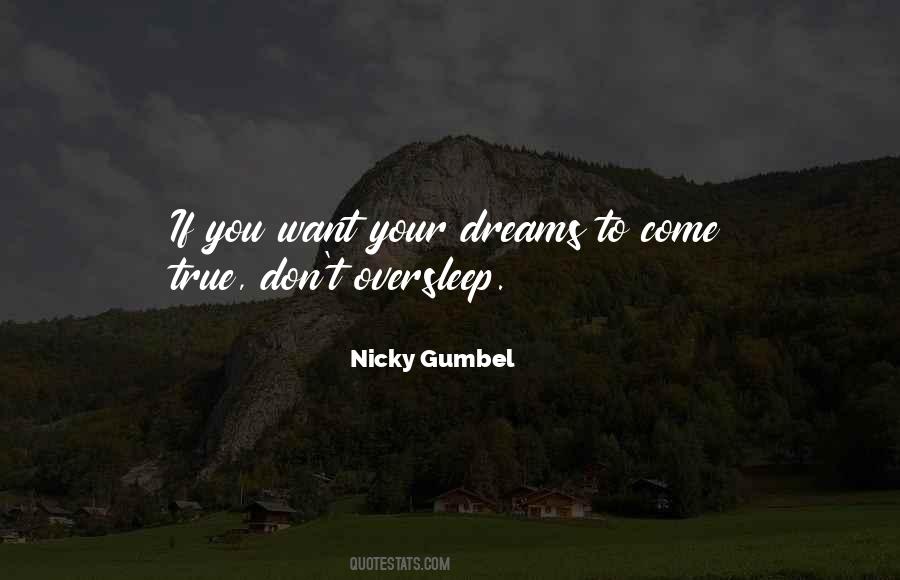 If You Don't Dream Quotes #599549