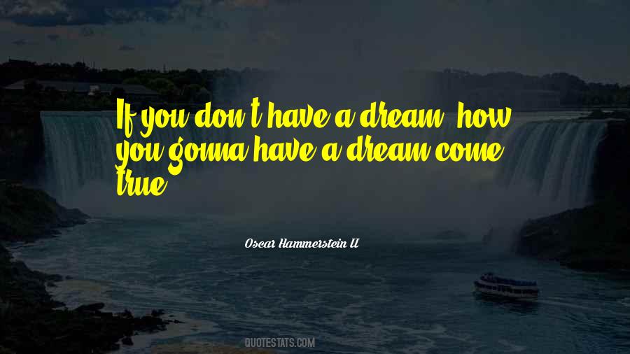 If You Don't Have A Dream Quotes #831235
