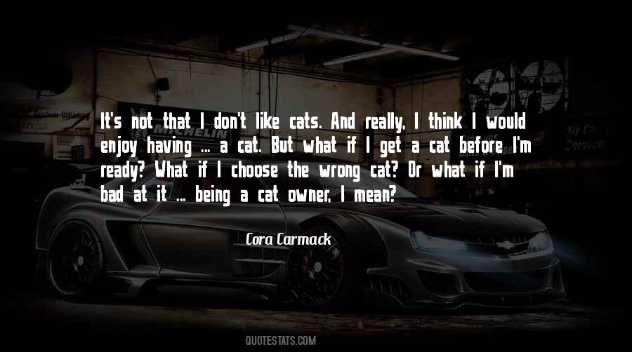 If You Don't Like Cats Quotes #848112