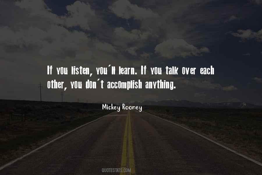 If You Don't Listen Quotes #488712
