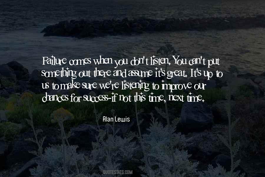 If You Don't Listen Quotes #736810