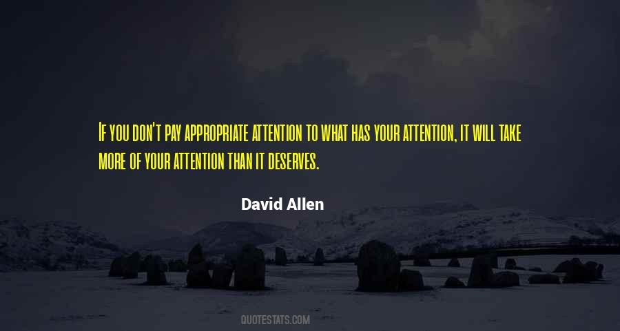 If You Don't Pay Attention Quotes #460017