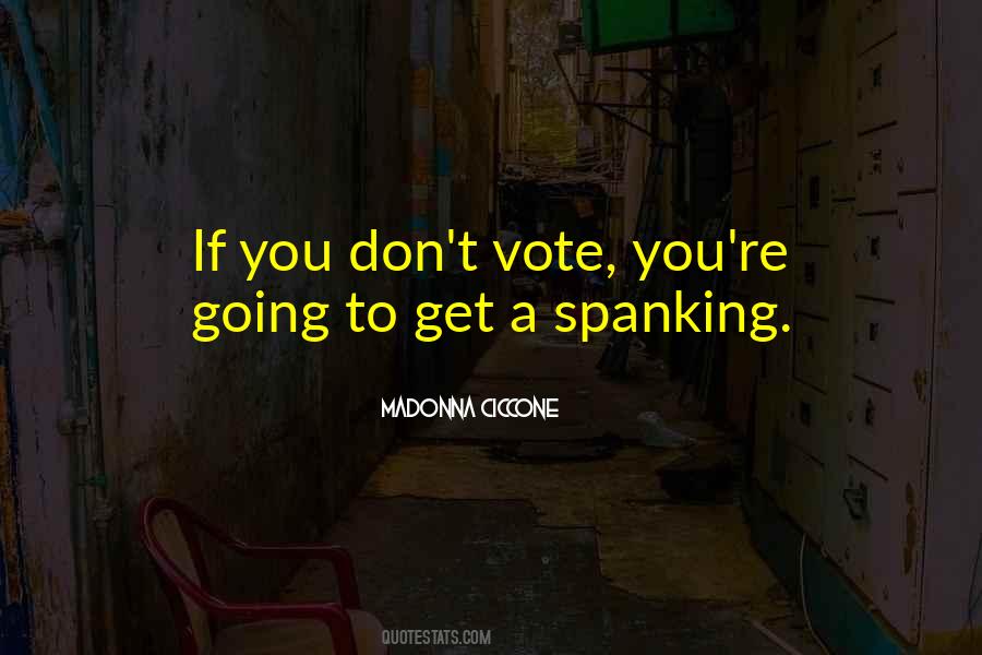 If You Don't Vote Quotes #1683524