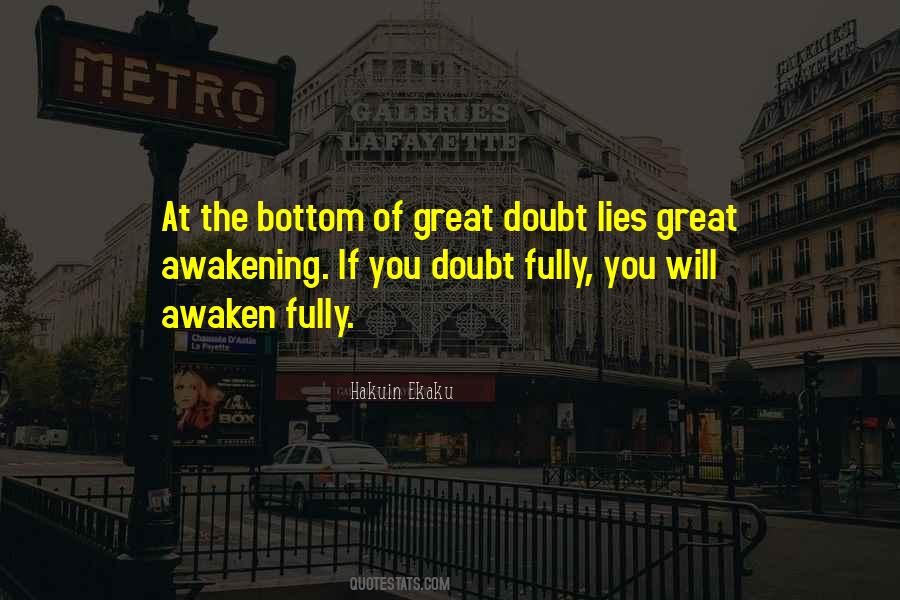 If You Doubt Quotes #833786
