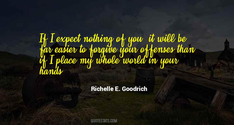 If You Expect Nothing Quotes #694000
