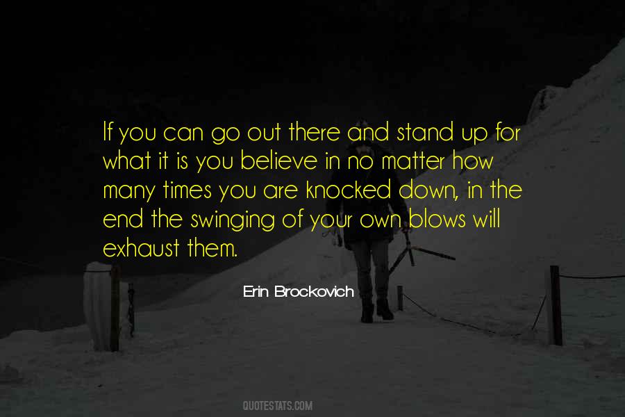 If You Get Knocked Down Quotes #406780