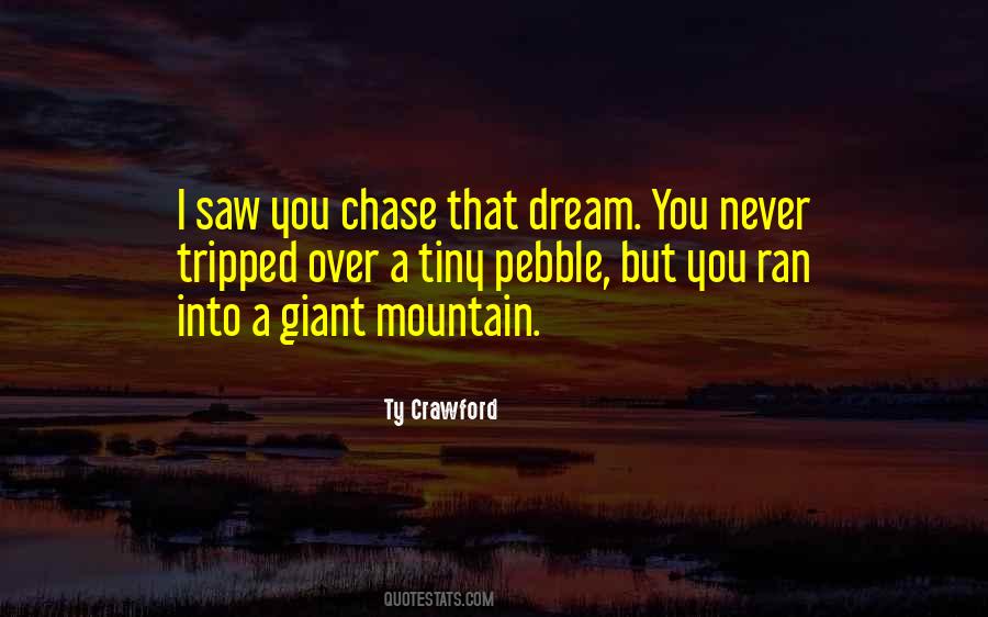 If You Have A Dream Chase It Quotes #358687