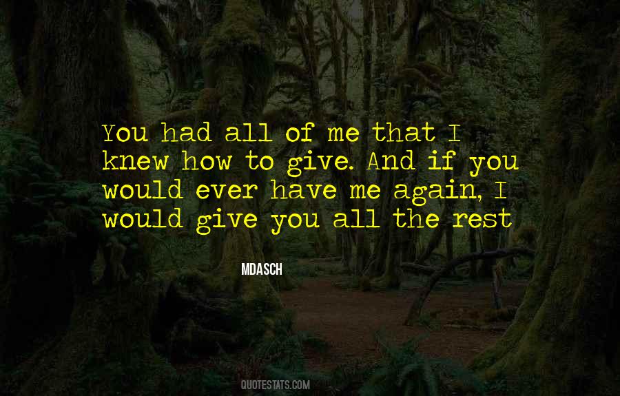 If You Knew Me Quotes #437707 If You Knew Me Quotes #437707