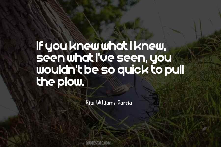 If You Knew What I Knew Quotes #549316