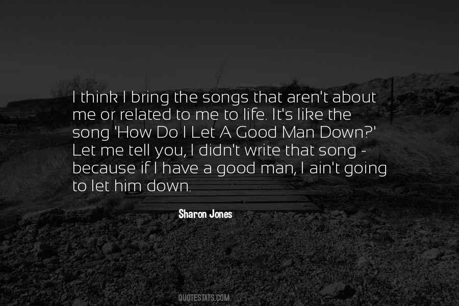 If You Let Me Down Quotes #1874930