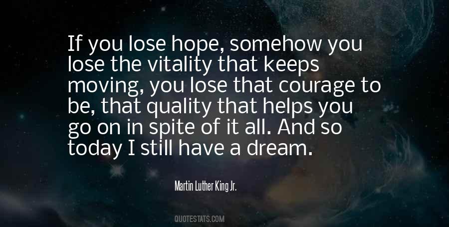 If You Lose Hope Quotes #1110994