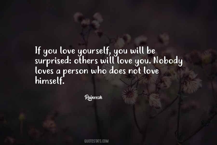 If You Love Yourself Quotes #107450
