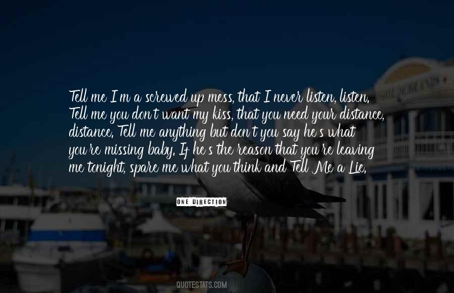 If You Mess Up Quotes #256737