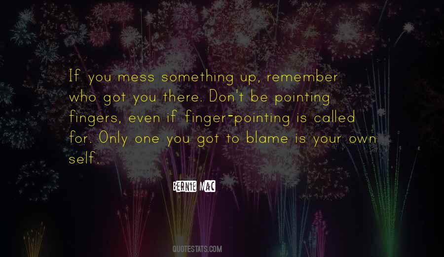If You Mess Up Quotes #679260
