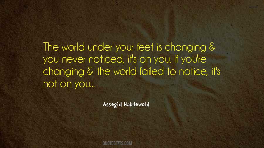 If You Never Change Quotes #1742352