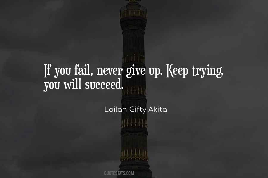 If You Never Fail Quotes #684556