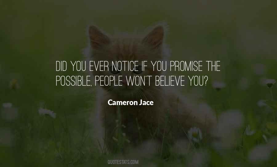 If You Promise Quotes #267590