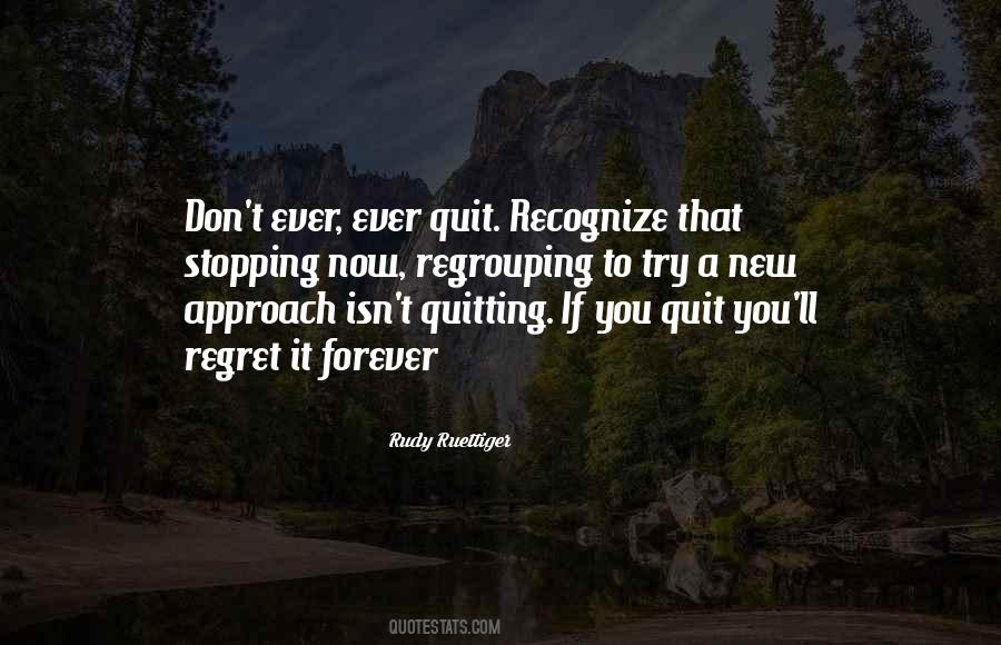 If You Quit Quotes #966208