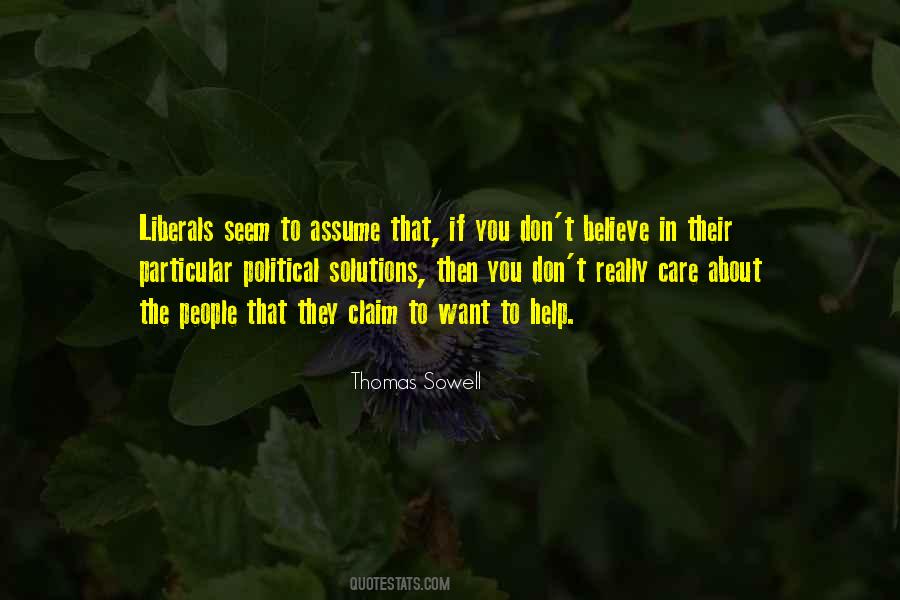 If You Really Care Quotes #12708