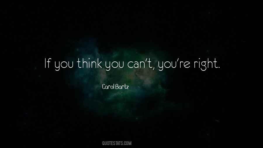 If You Think You Can Quotes #1569361