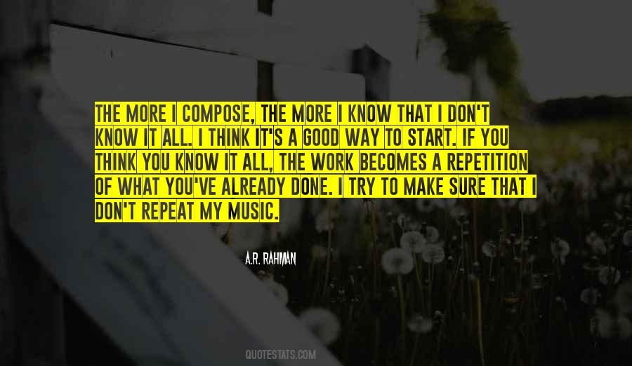 If You Think You Know It All Quotes #56666