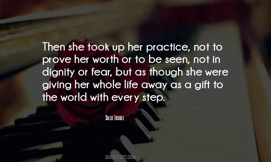 If You Want Me In Your Life Prove It Quotes #61458