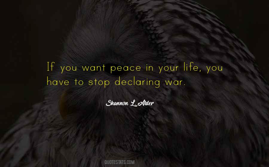 If You Want Peace Quotes #1283628