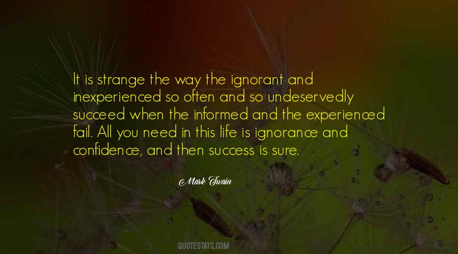 If You Want To Succeed In Life Quotes #69843