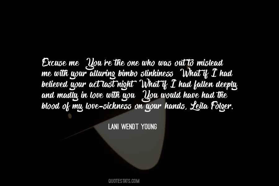 If You're In Love Quotes #449934