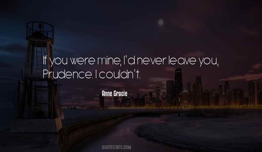 If You're Mine Quotes #98582