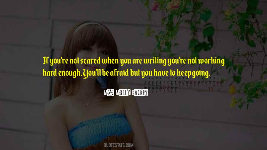 If You're Not Scared Quotes #1072136