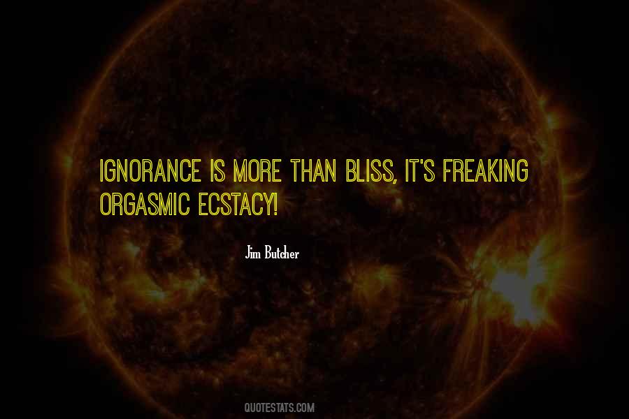 Ignorance Bliss Quotes #156283