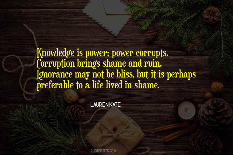 Ignorance Bliss Quotes #173129